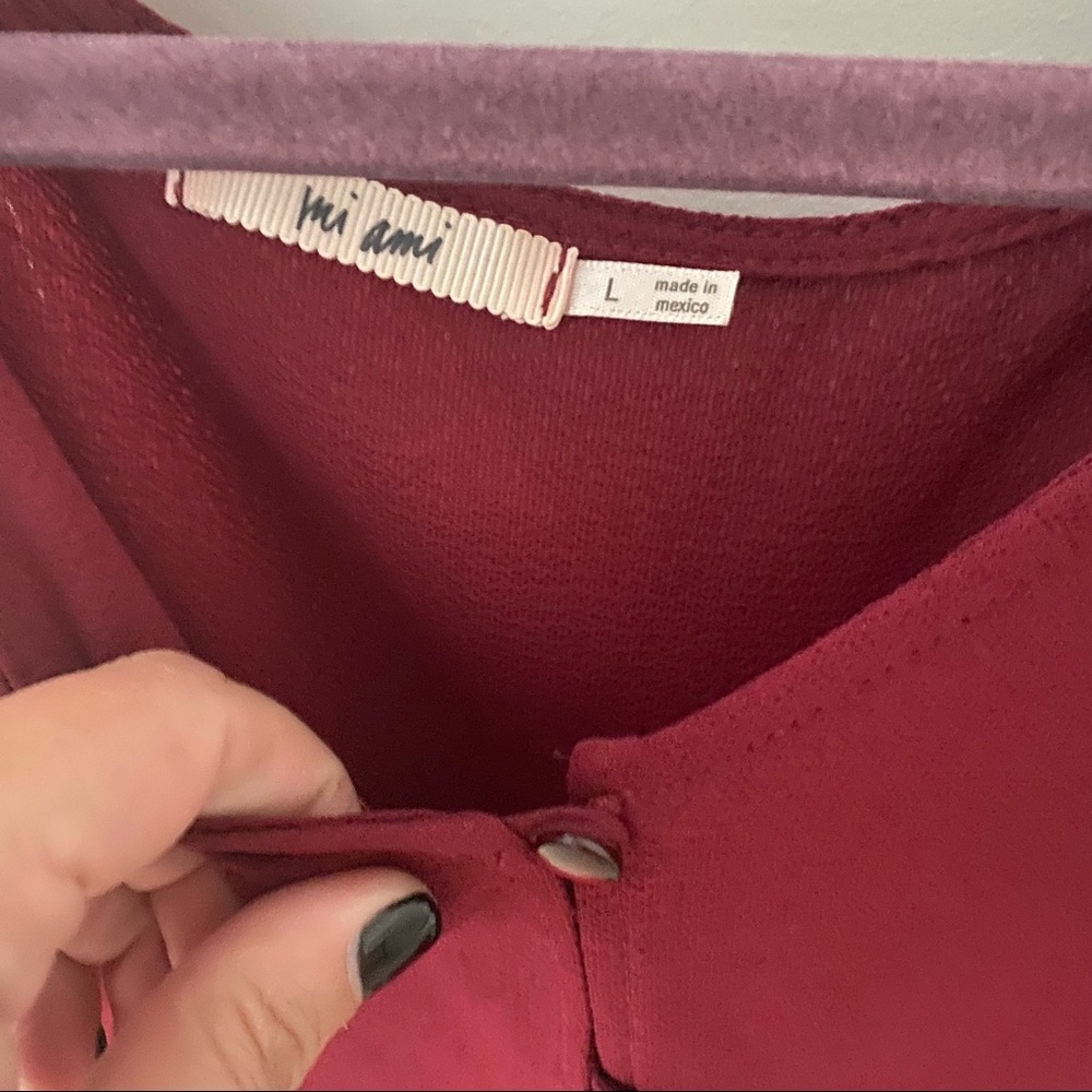Maroon blouse - Picture 2 of 2